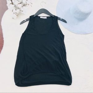 Zara Knit | Sleeveless High Low Tank Small